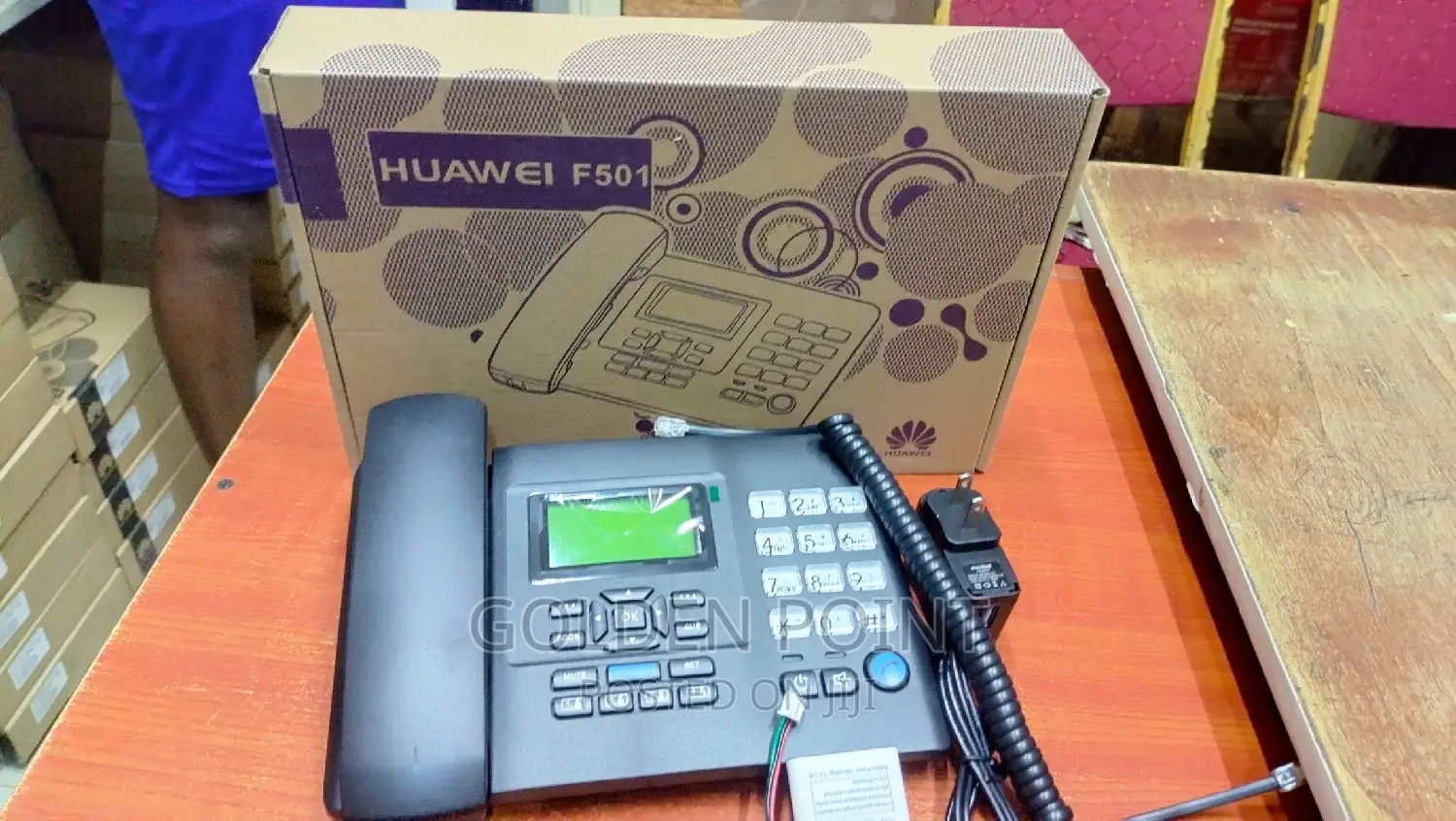 Huawei F501 Land-Line Table Phone With 3g/4g GSM Sim Slot