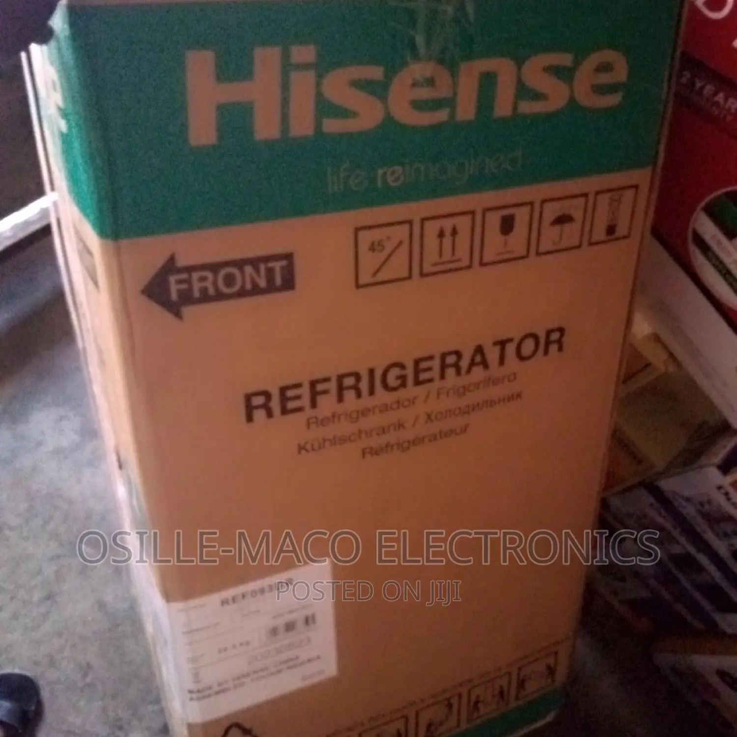 Hisense Fridge,Model Number Ref093dr