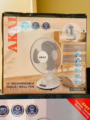 18 Inches Rechargeable Standing Fan Crownstar