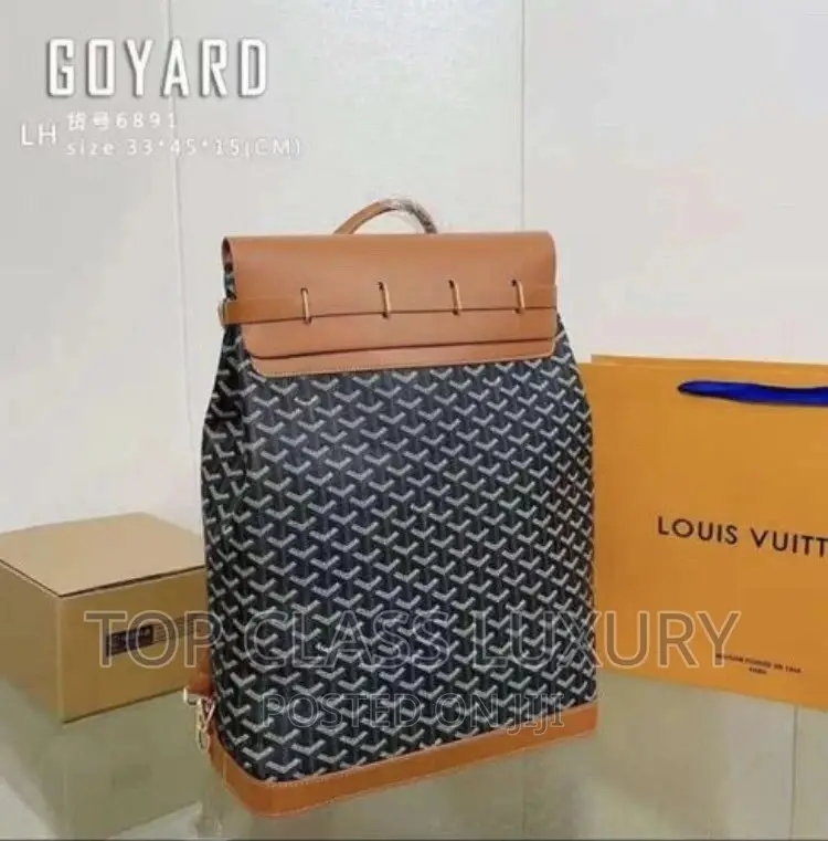 Original Goyard Luxury Designer Backpack