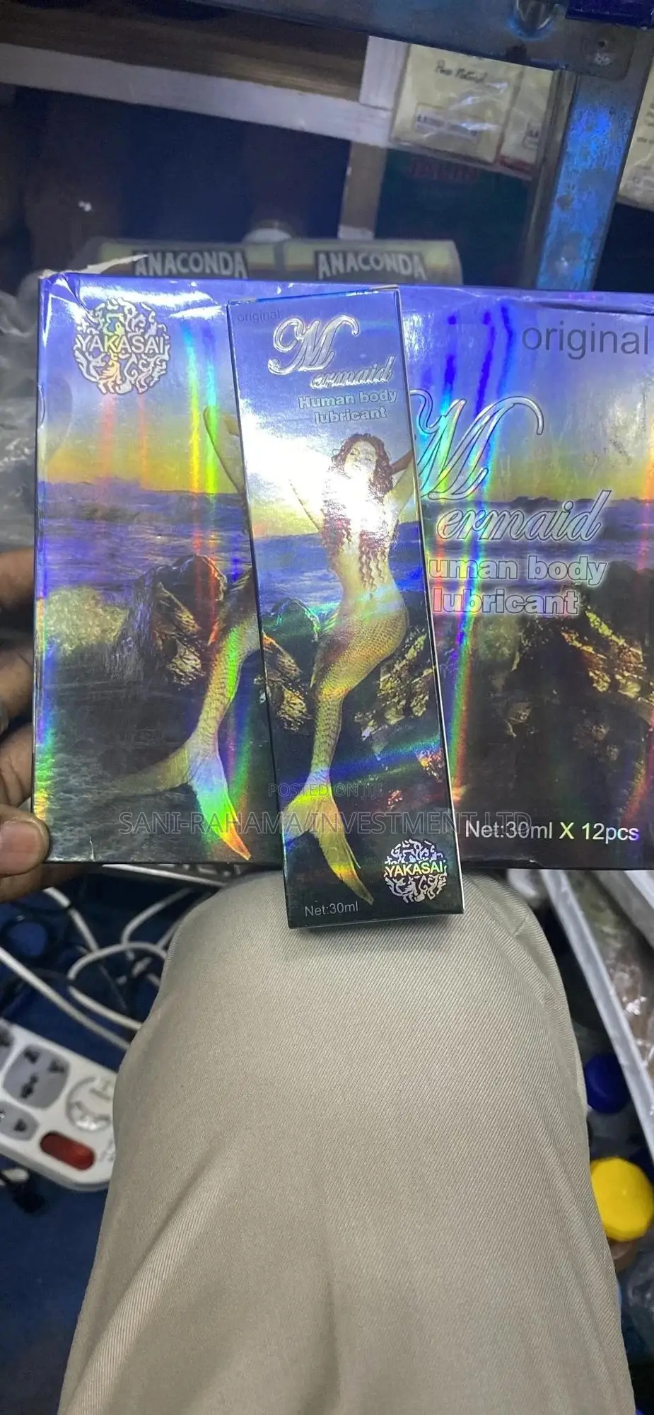 Mermaid Water ( Human Body Lubricant ).