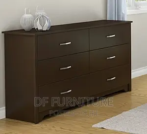 A Brand New Coffee Brown Chest Of Drawers(6 Drawers)