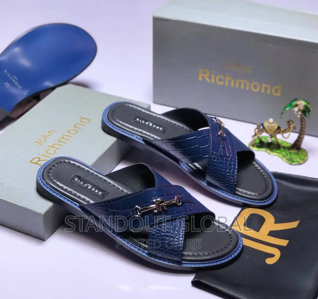 John Richmond Palm Slippers