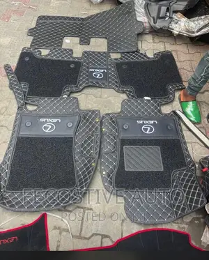 Car Foot Mat/ 5D Customized Leather Carpet