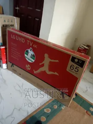 Brand New LG 65" Android Smart Tv>Bluetooth>Flameless>Uhd