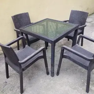Rattan Set 4 Seater