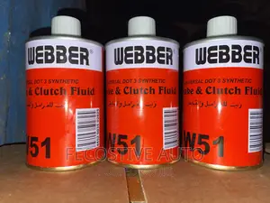 Webber Dot3 Synthetic Brake Clutch Fluid-485ml W51