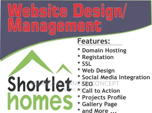 Website Design for Short-Let Apartments