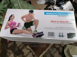 Multifunction Abdominal Wheel Fitness Exercise Trainer