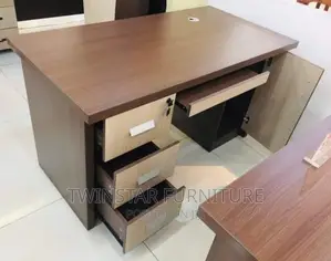 Modern Executive Office Table With Drawers