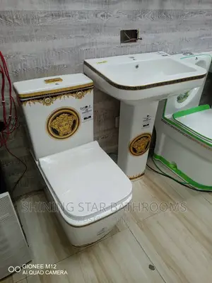 Designed Luxury Toilet Set