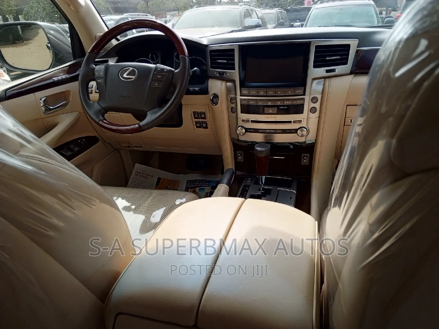 Lexus LX 570 AWD 2014 Gray