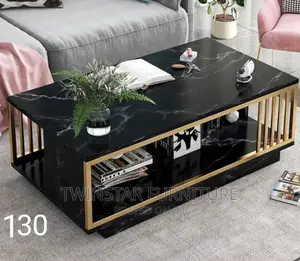 New Modern Wooden Top Centre Table