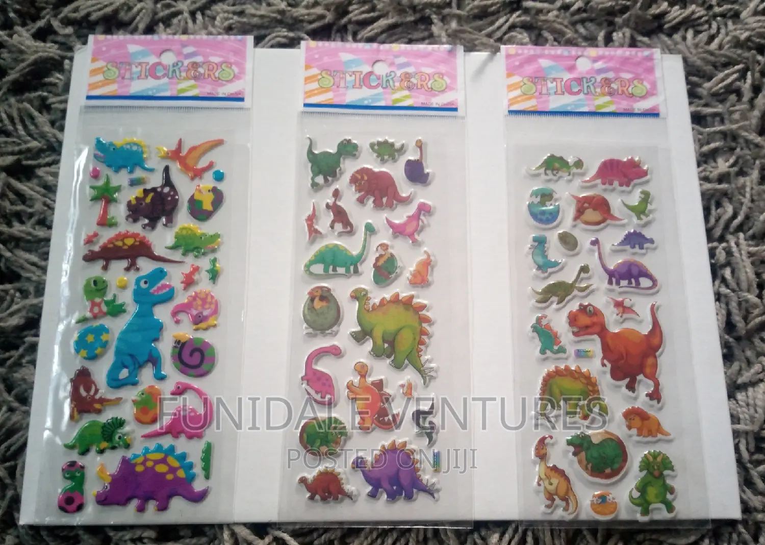 Dinosaur 3D Stickers