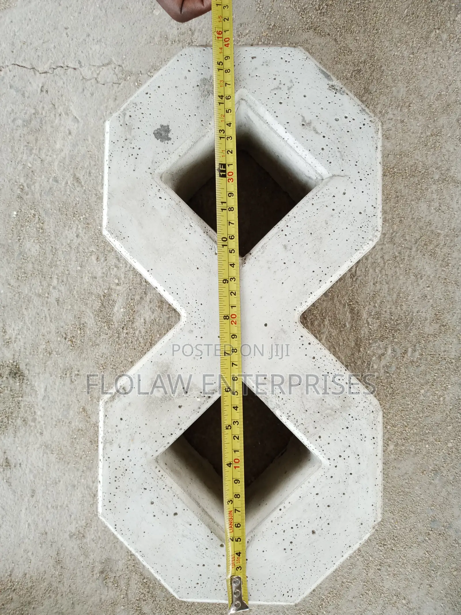 Concrete Block With Stone Dust