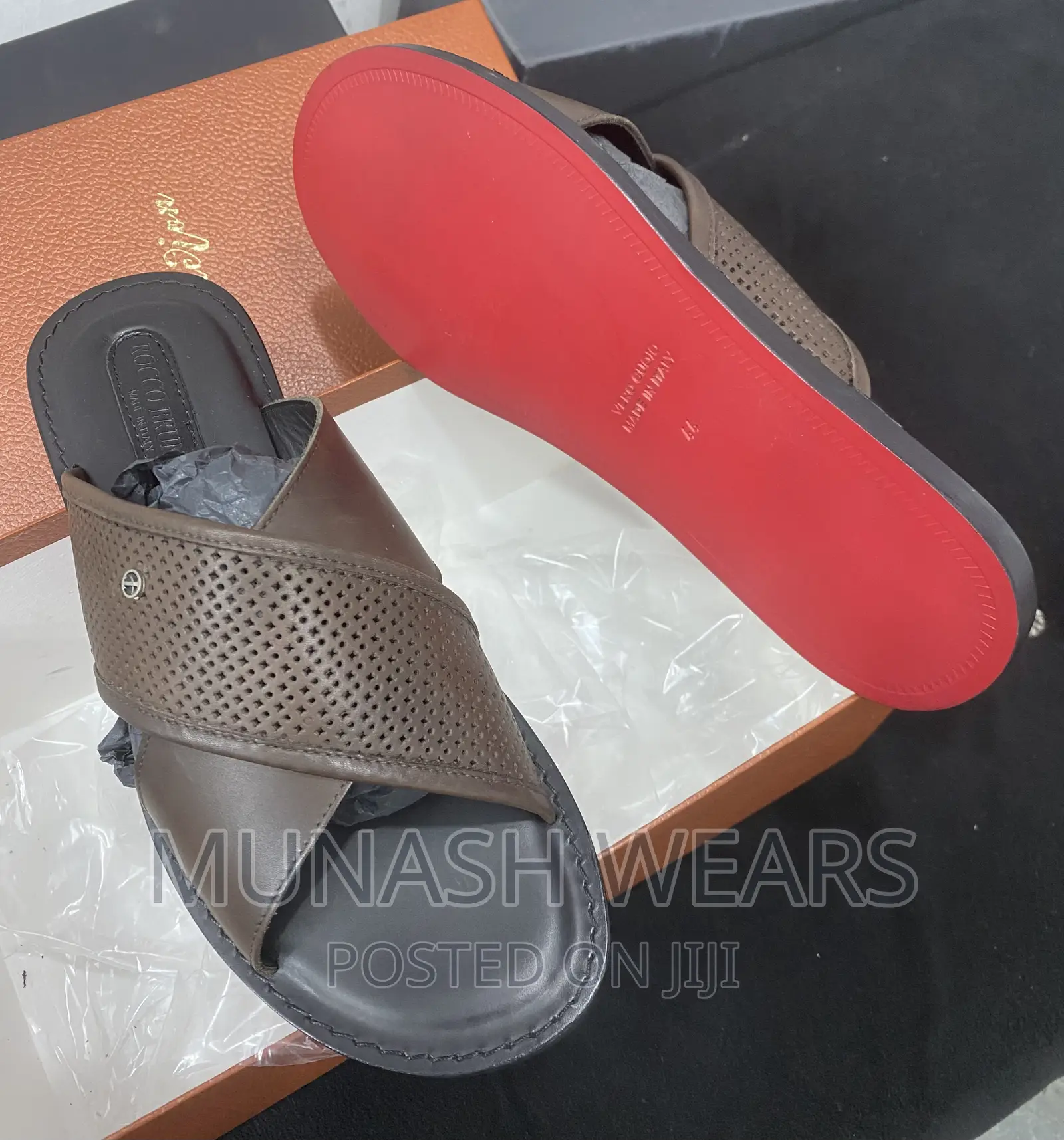 Original Italian Rocco Brunero Slipers