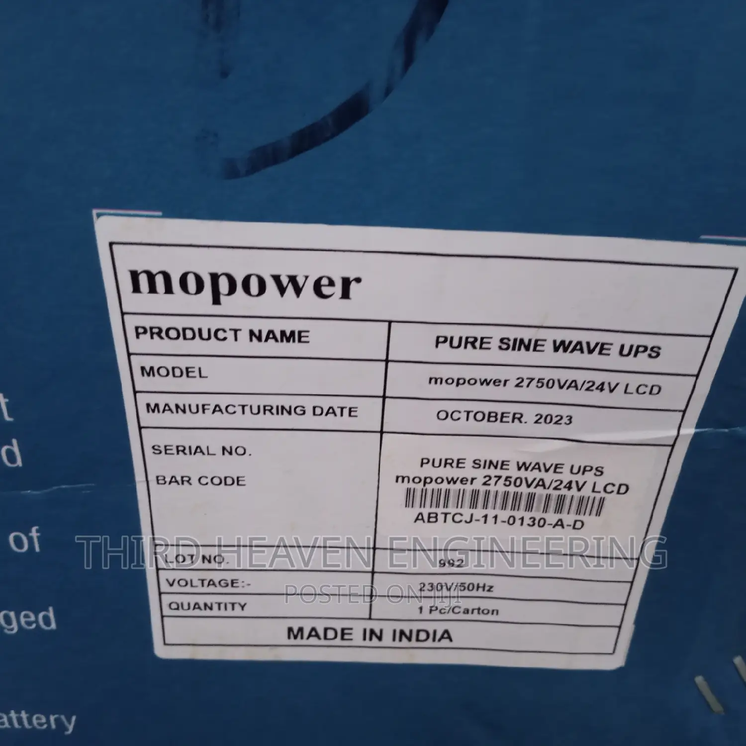 2.5kva Inverter System