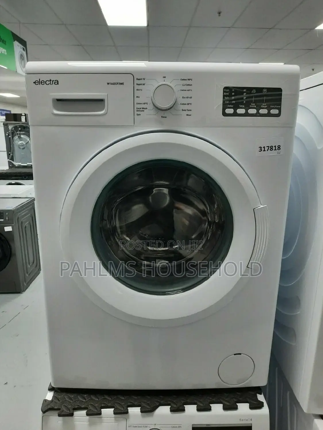 Electra W1462CF2WE 10kg Washing Machine, 1400
