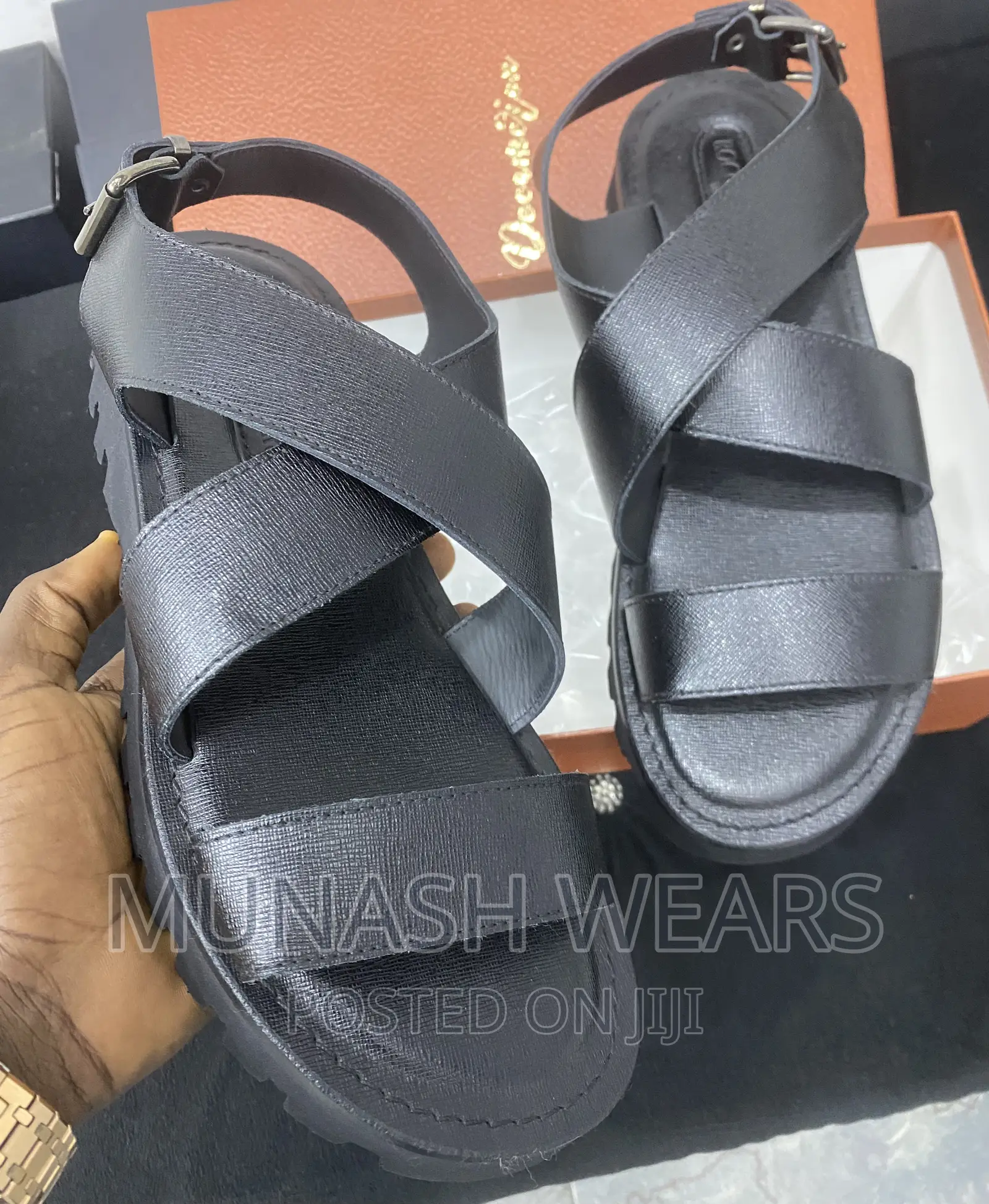 Original Italian Rocco Leather Slipers