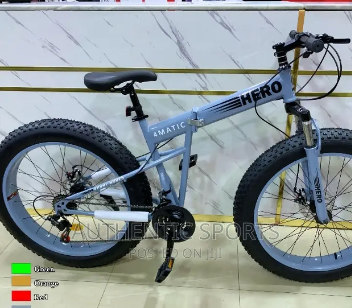 Hero Foldable Big Tyre Bicycle