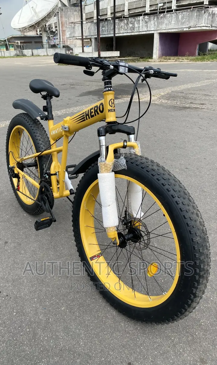 Hero Foldable Big Tyre Bicycle