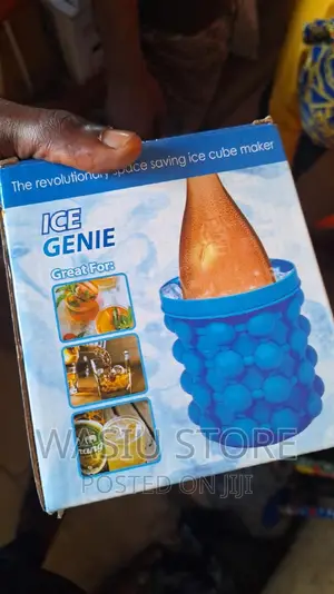 Silicone Ice Cube Bucket/Ice Genie