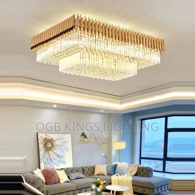 Chandelier Light Black Crystal Chandelier Celling Light