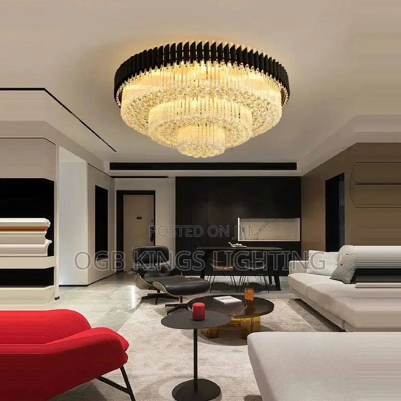 Chandelier Light Black Crystal Chandelier Celling Light