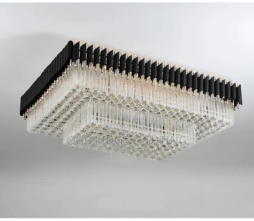 Chandelier Light Black Crystal Chandelier Celling Light