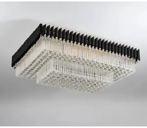Chandelier Light Black Crystal Chandelier Celling Light
