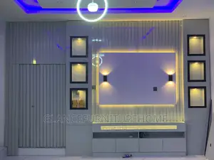 All High Gloss TV Console