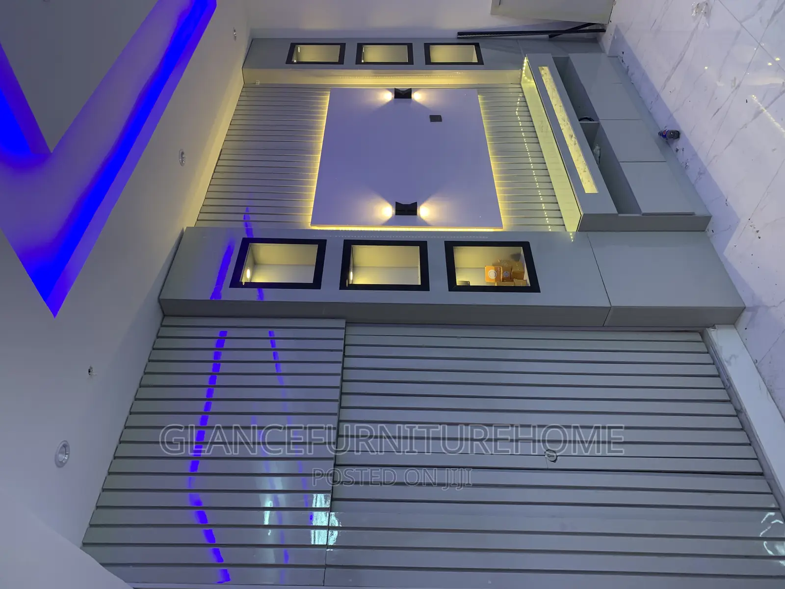 All High Gloss TV Console