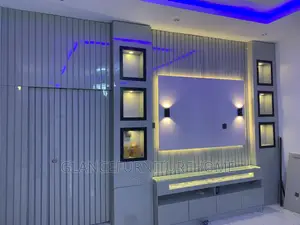 All High Gloss TV Console