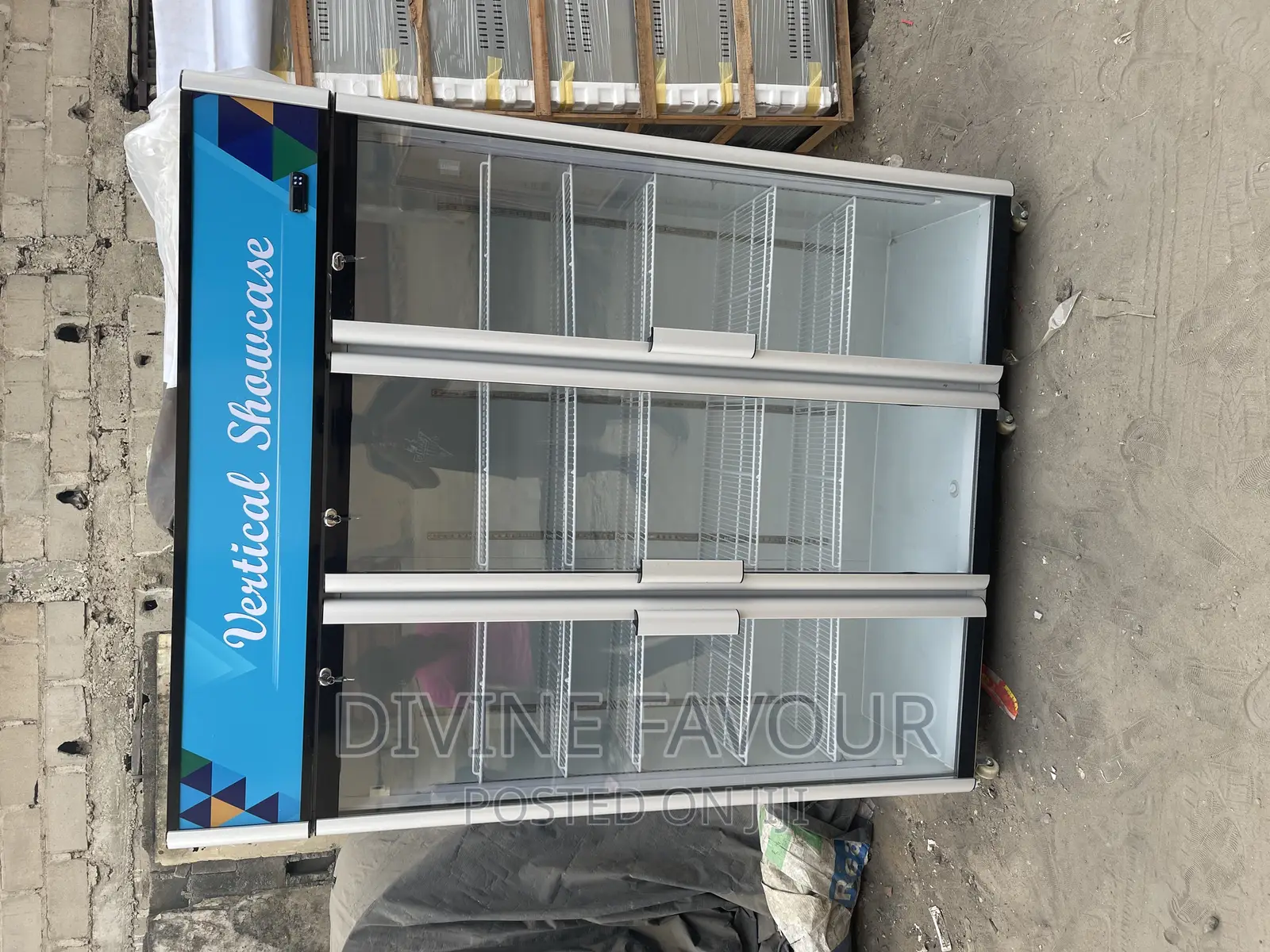 3door Showcase Display Chiller