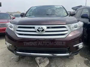 Toyota Highlander Limited 2012 Burgundy