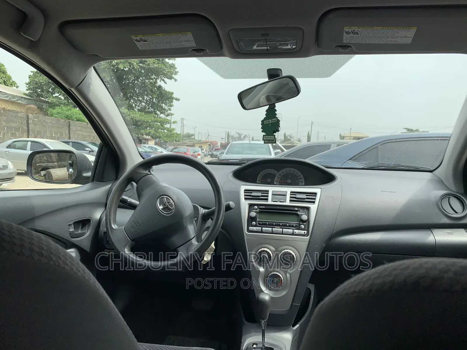 Toyota Yaris 2008 Black