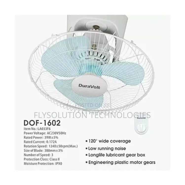 16inches Duravolt Ac Dc Orbit Velocity Ceiling Fan
