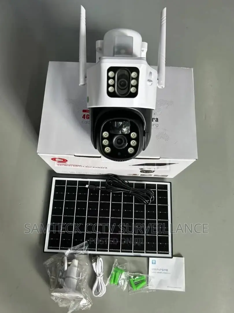 4g Intelligent Dual Lens Solar Camera