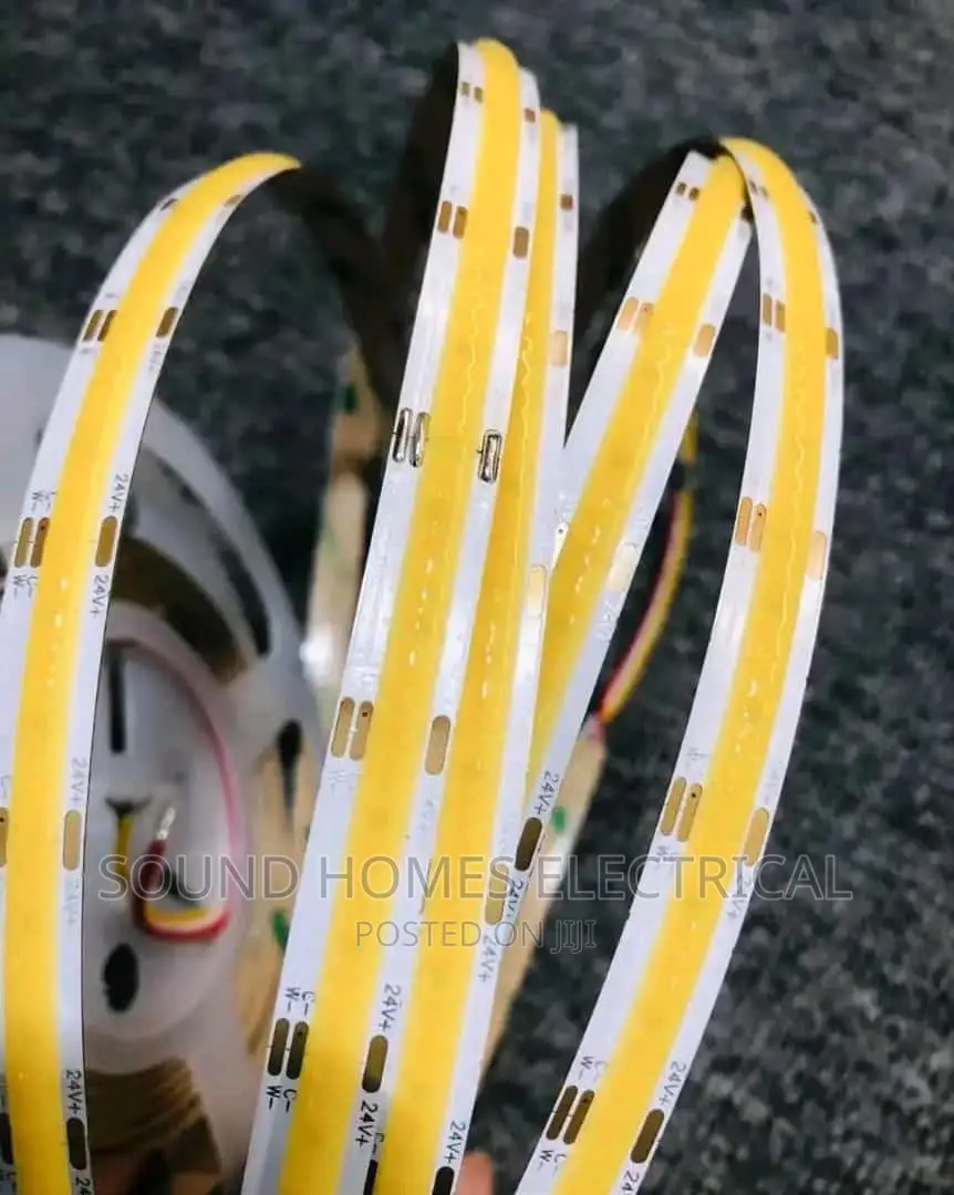 24 and 12 Volts Cob Tape Light