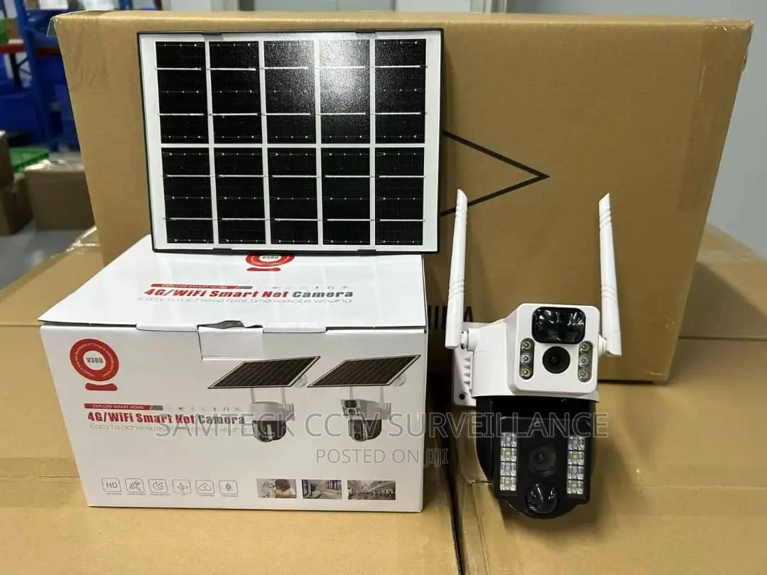 4g Intelligent Dual Lens Solar Camera