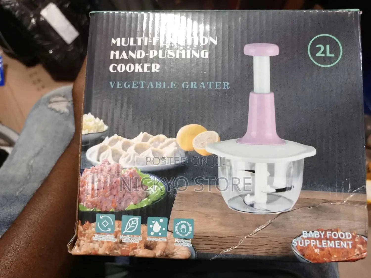 2liters Hand Pat Food Processor