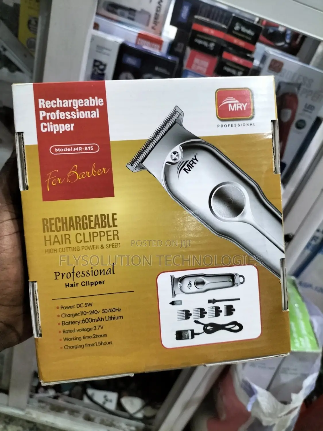 MRY Professional Clipper Hair Trimmer With Super Fine Cuts