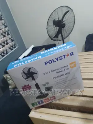 Polystar 16" Rechargeable Fan