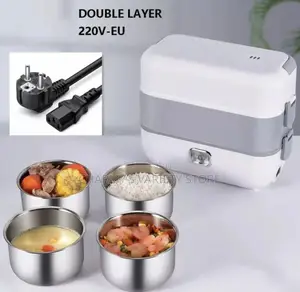 2layer Electric Lunch Box and Food Warmer