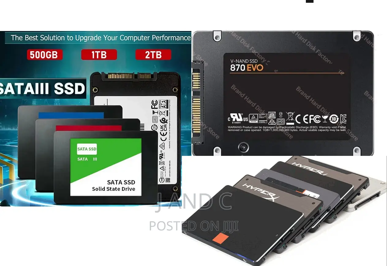 SSD Drive Sata Connector 500gb