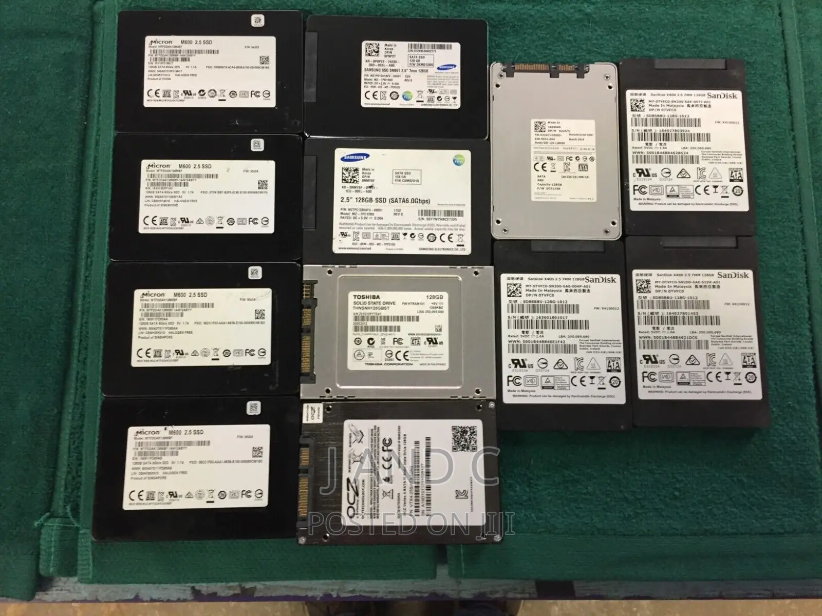 SSD Drive Sata Connector 500gb