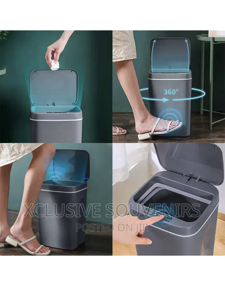 Intelligent Trash Can Automatic Sensor Dustbin