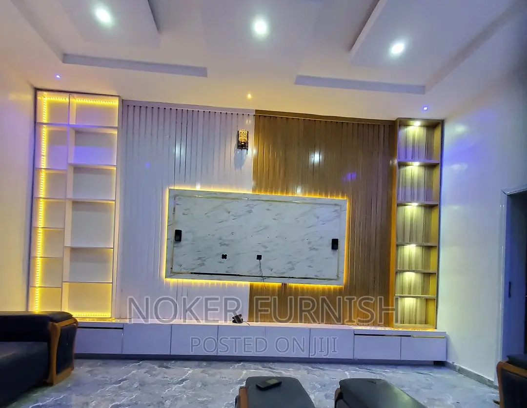TV Console With LED Lights