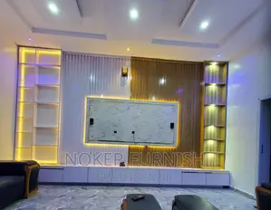 TV Console With LED Lights