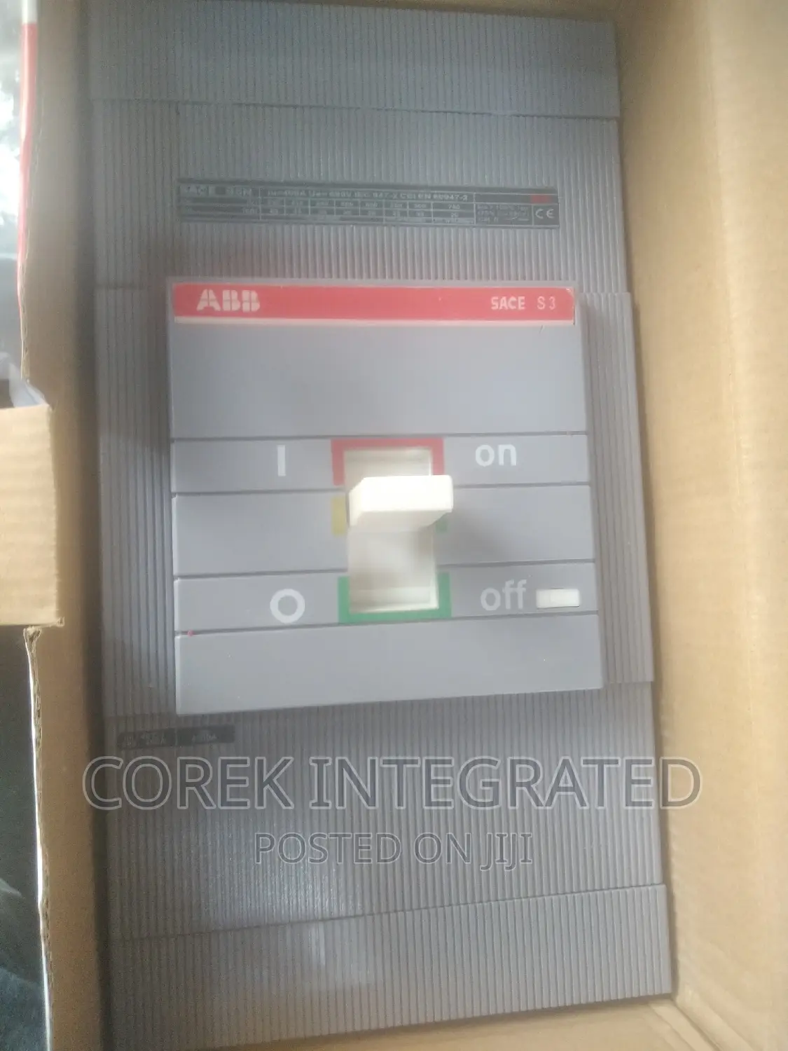 Isomax 400A, 4P Abb Mccb